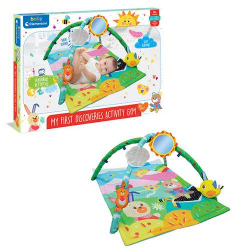 Подлога за бебе со играчки