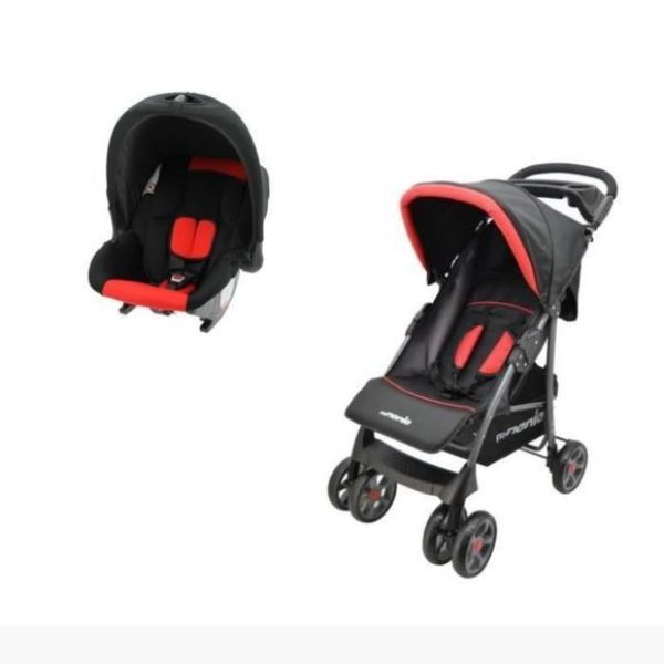 TS Champion + Baby Ride Eco Black Red