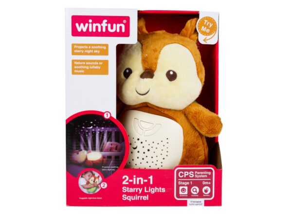 2-In-1 Starry Lights Squirrel
