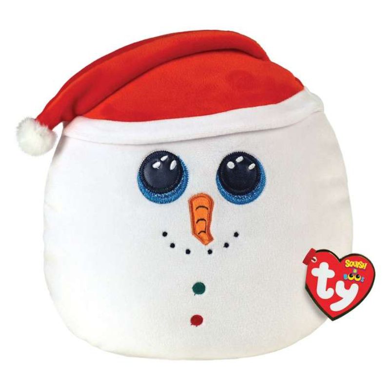 Ty Squish-a-Boos Flurry, 22 cm - White Snowman