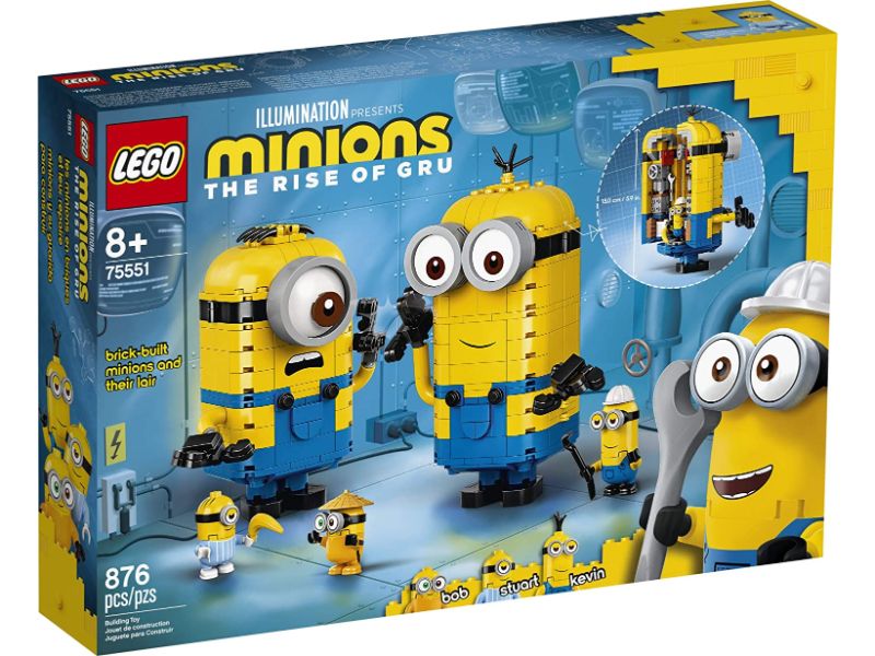 Brick-built Minions and their Lair