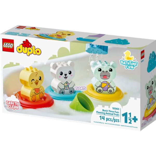 Bath Time Fun: Floating Animal Train