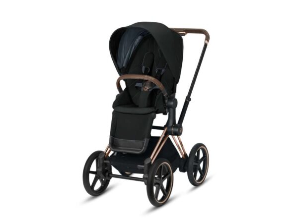 Cybex Epriam Rose Gold + Lux Seat Deep Black
