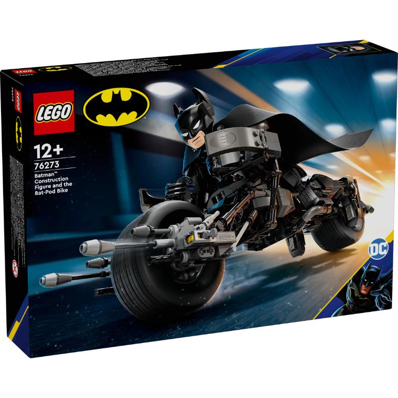 Batman Construction Figure and the Bat-Pod