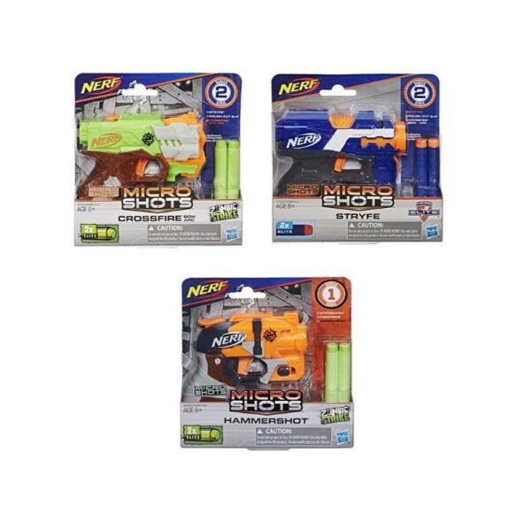 Nerf Microshots Blaster asst