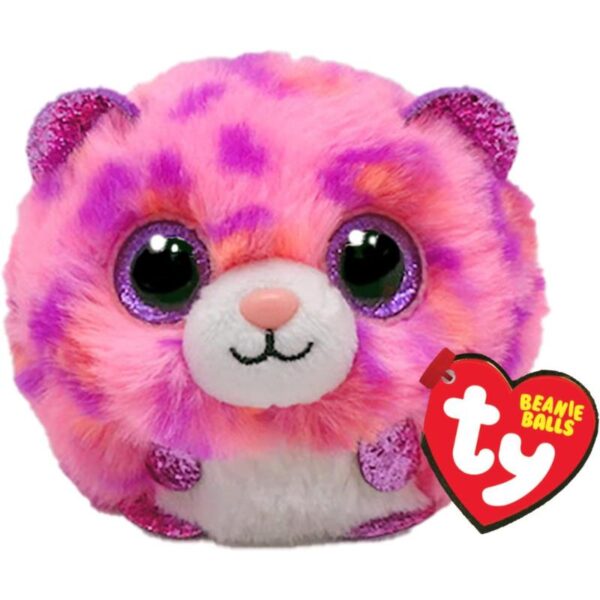 Ty Beanie Balls TOPAZ - розов леопард