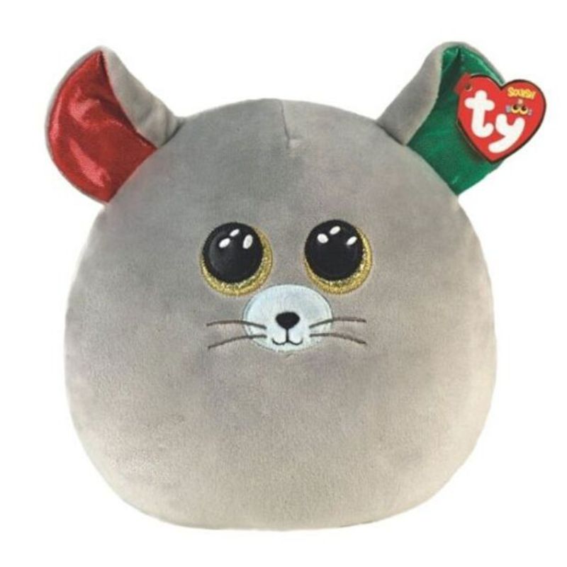 Ty Squish-a-Boos Chipper, 22 cm - gray mouse