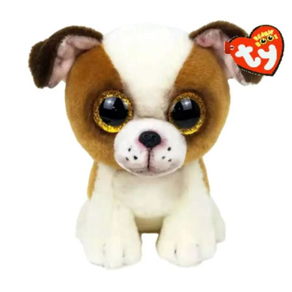 BOOS HUGO, 15 cm - brown white dog (3)
