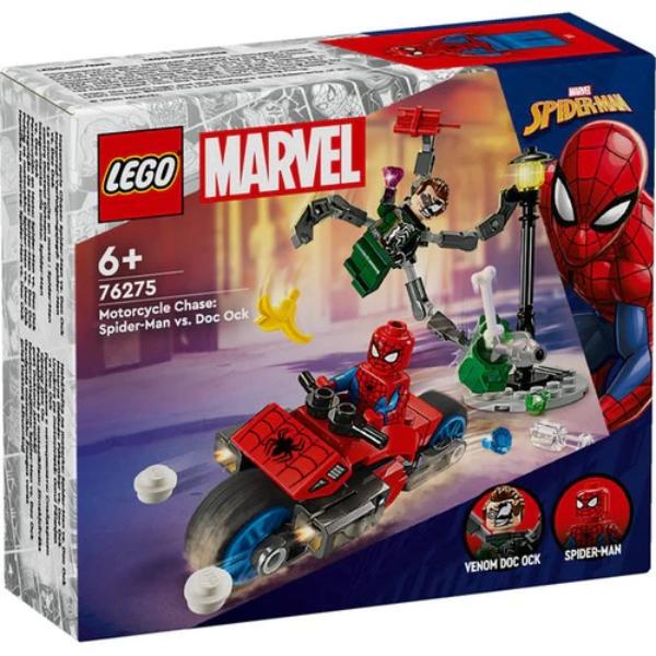 76275 Motorcycle Chase: Spider-Man vs. Doc Ock