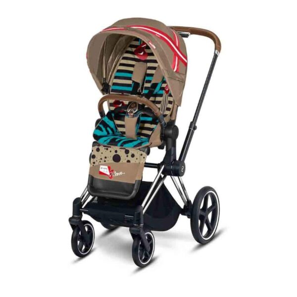 Priam Frame Chrome Brown + Lux Seat Karolina K