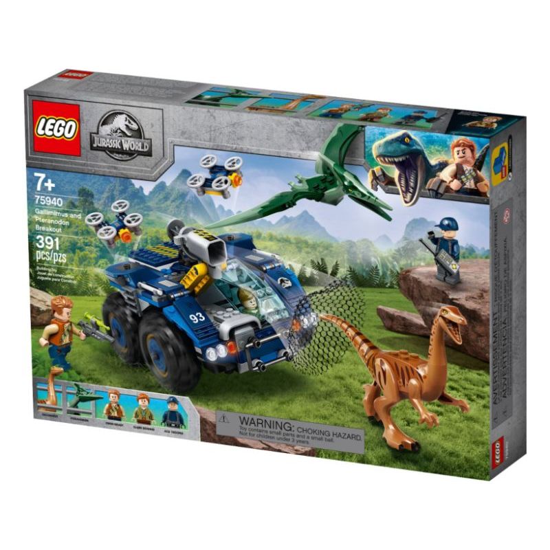 Outbreak of Gallimimus and Pteranodon