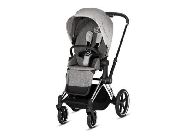 Cybex Epriam Chrome Black + Lux Seat Koi