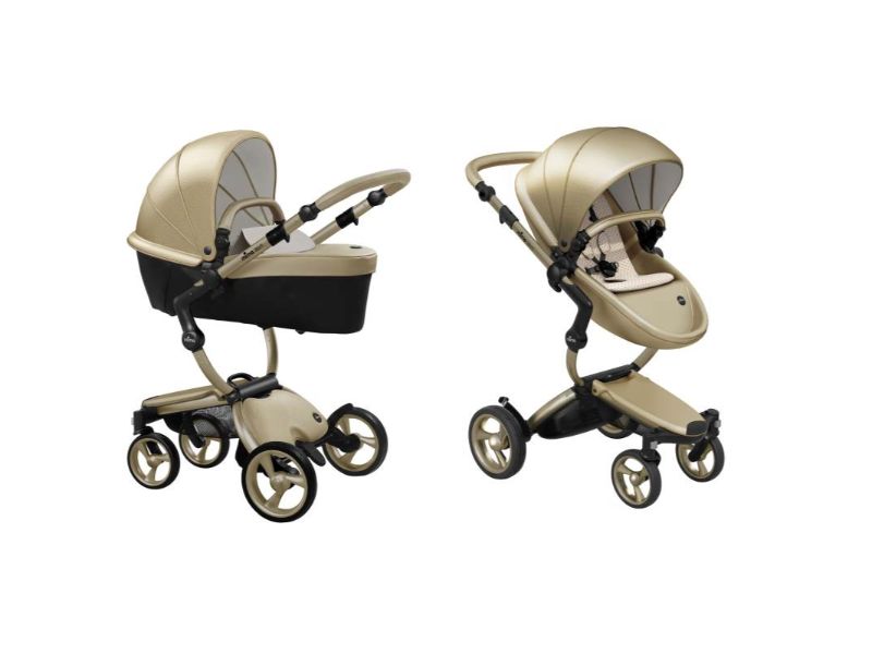 Mima Xari - chasis Champagne, seat box Champagne, starter pack Sandy Beige