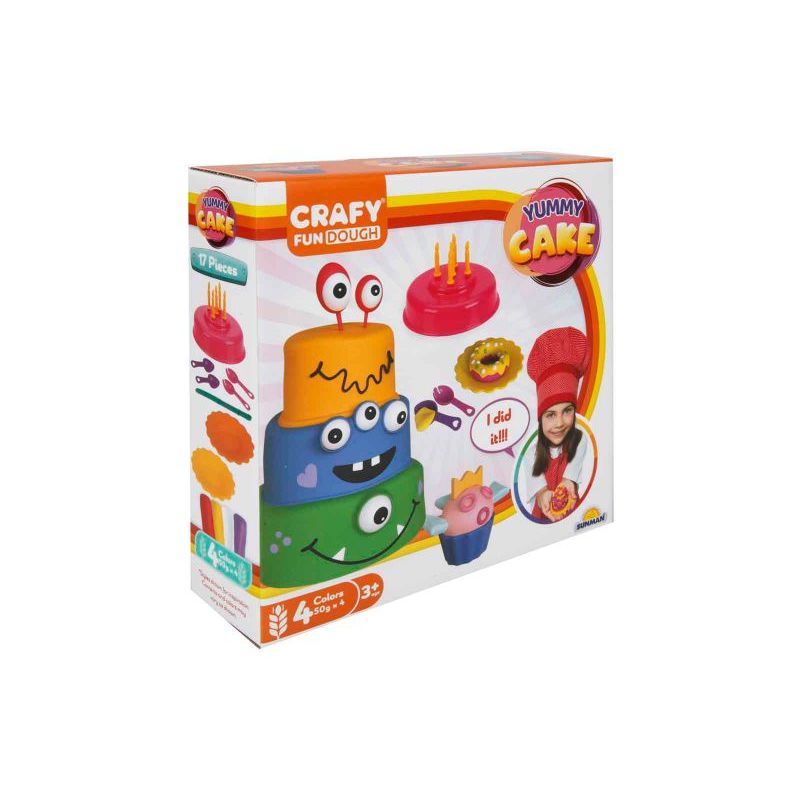 Yummy Cake - сет со пластелин и калапи