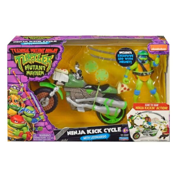TMNT Леонардо со возило