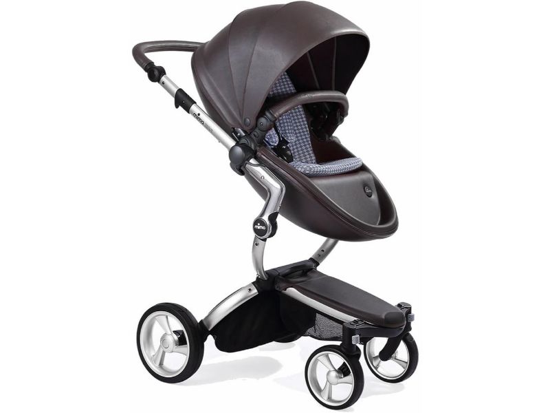 Mima Xari - chasis Aluminium, seat box Chocolate, starter pack Retro Blue