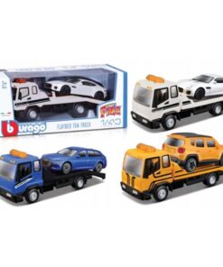 Bburago Street Fire flatbed Transporter asst 1:43