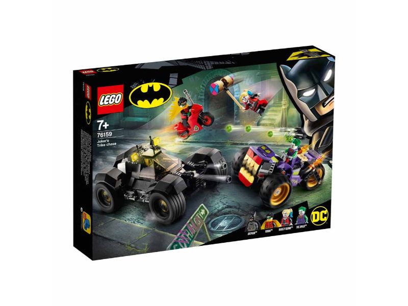 Chasing the Joker on a three-wheeler