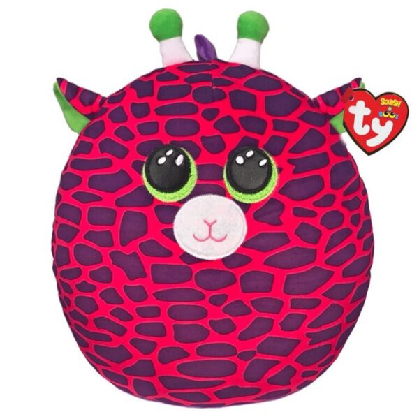 Ty Squish-a-Boos Golbert, 30 cm - Pink Giraffe
